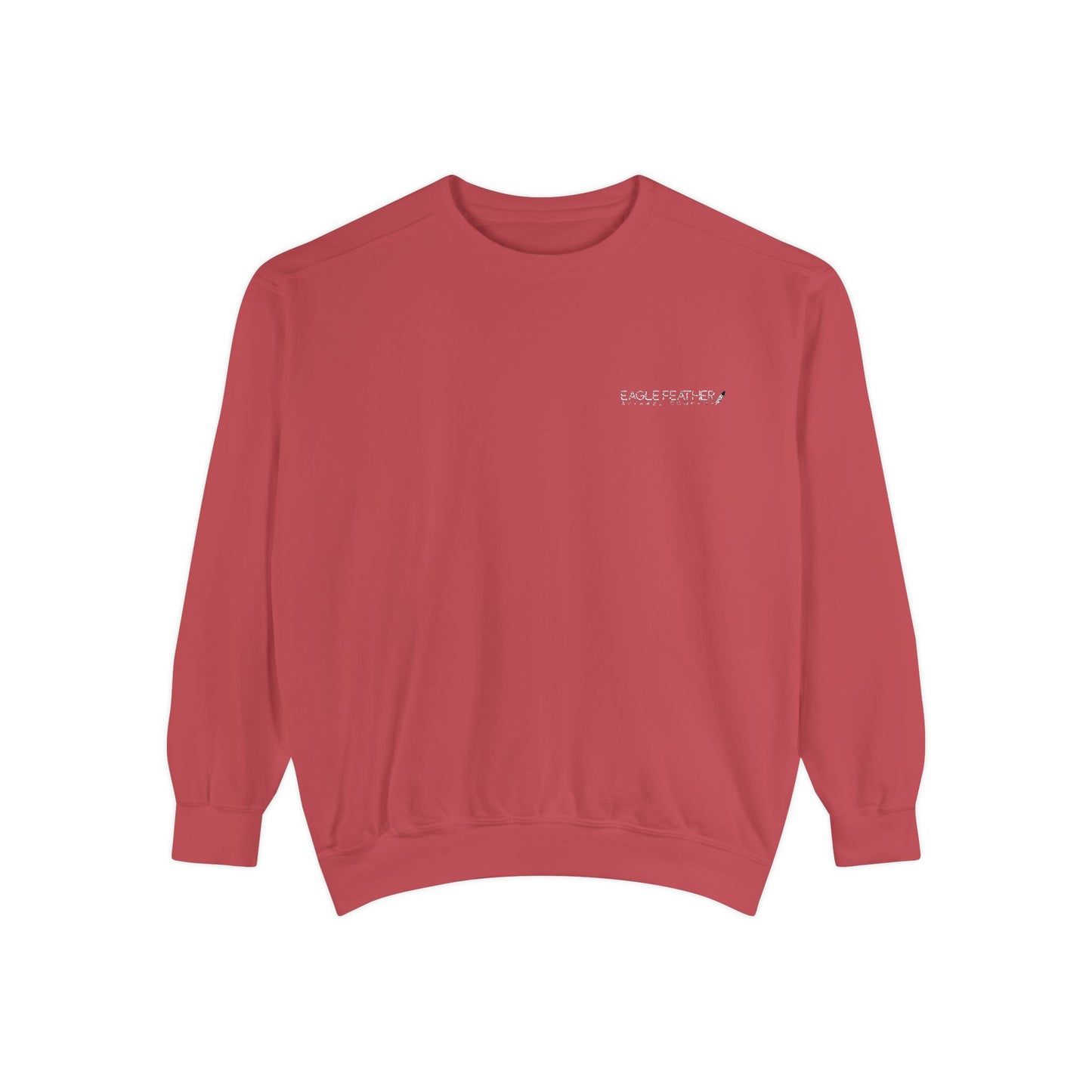 Eagle Feather Embroidered Sweatshirt