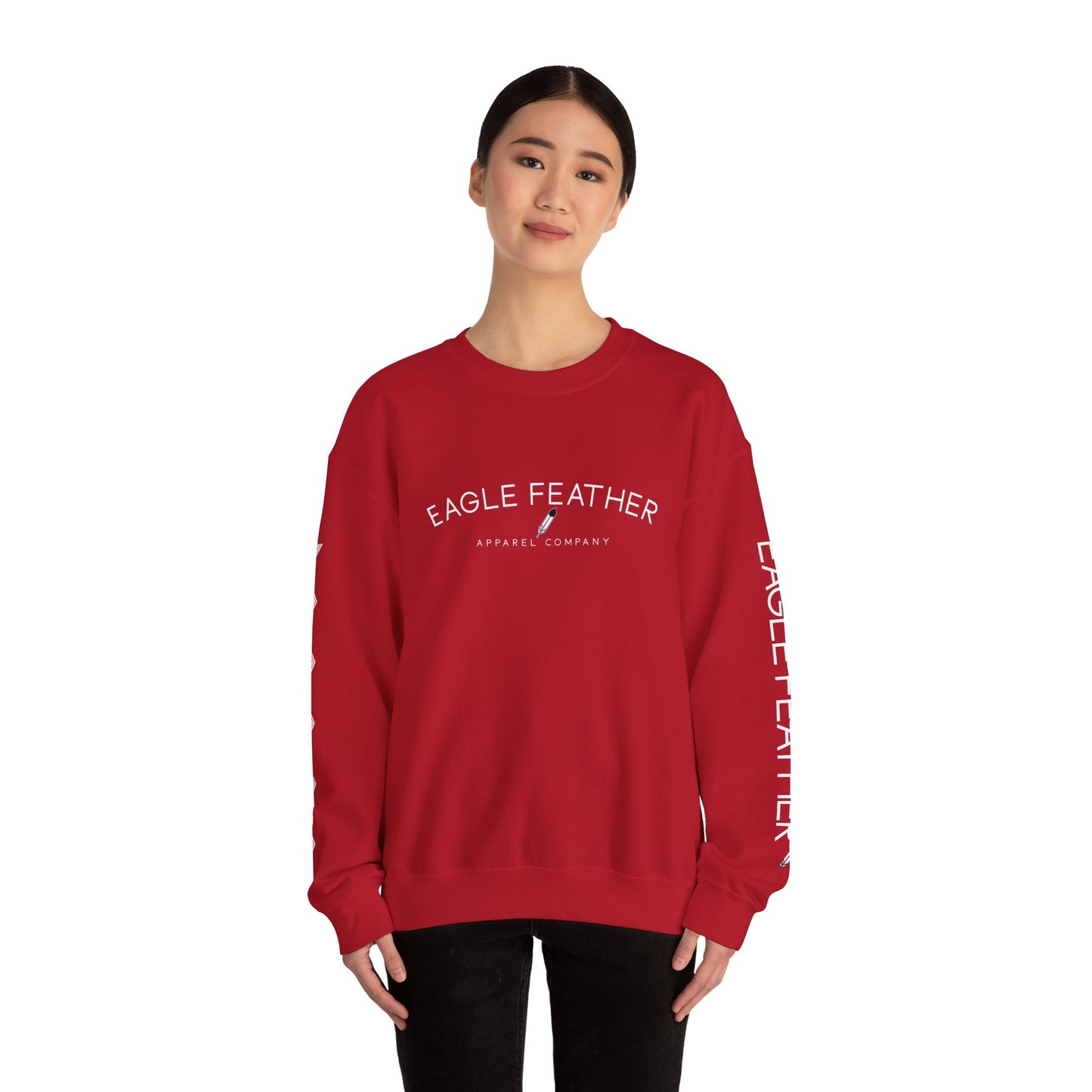 EagleFeather Sleeve Crewneck Sweatshirt