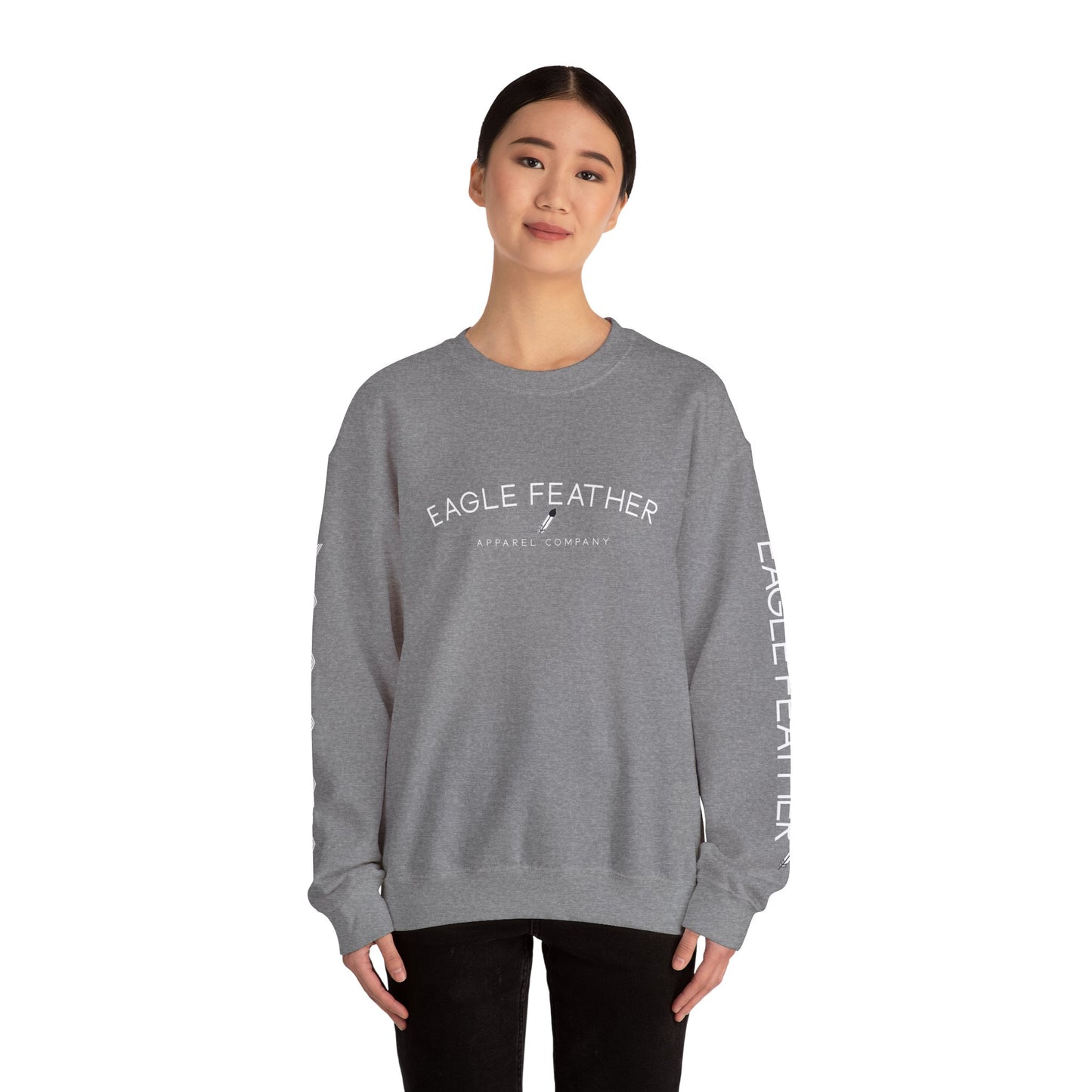 EagleFeather Sleeve Crewneck Sweatshirt
