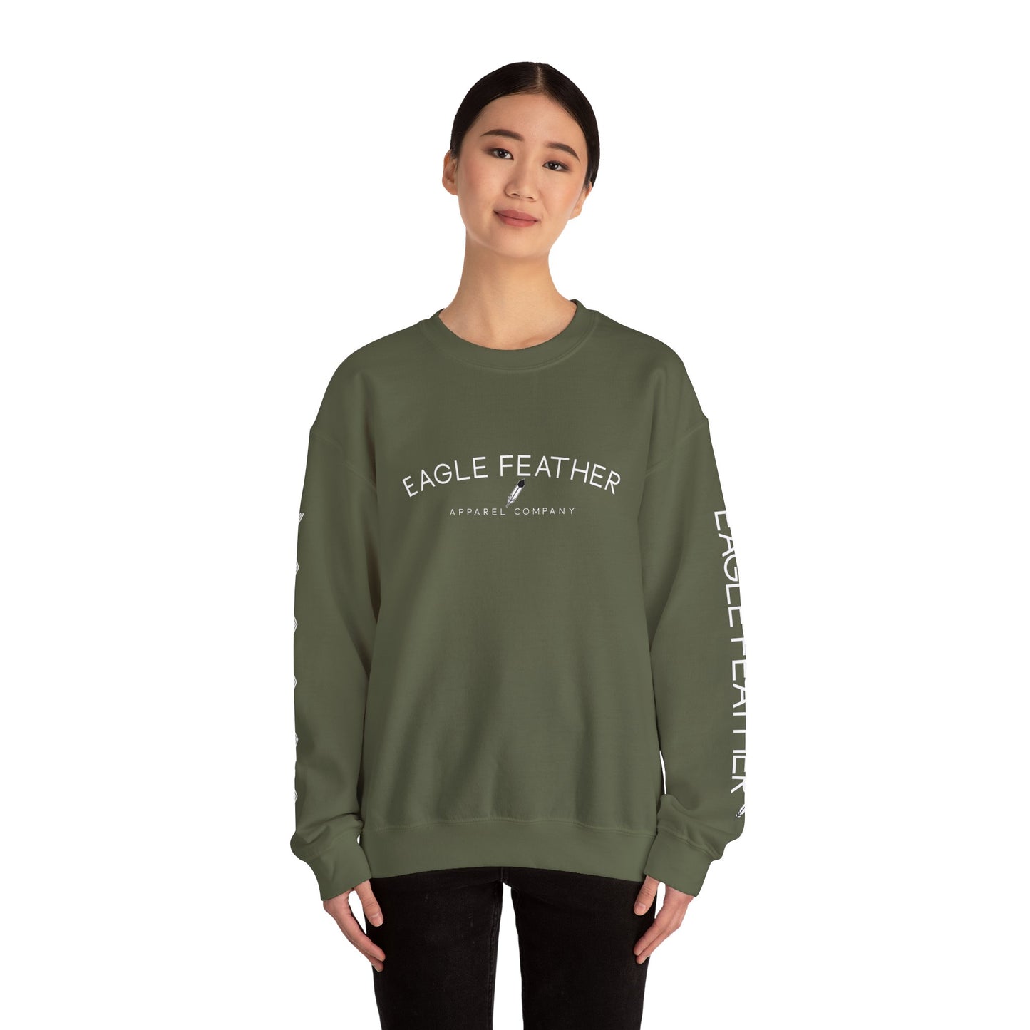 EagleFeather Sleeve Crewneck Sweatshirt