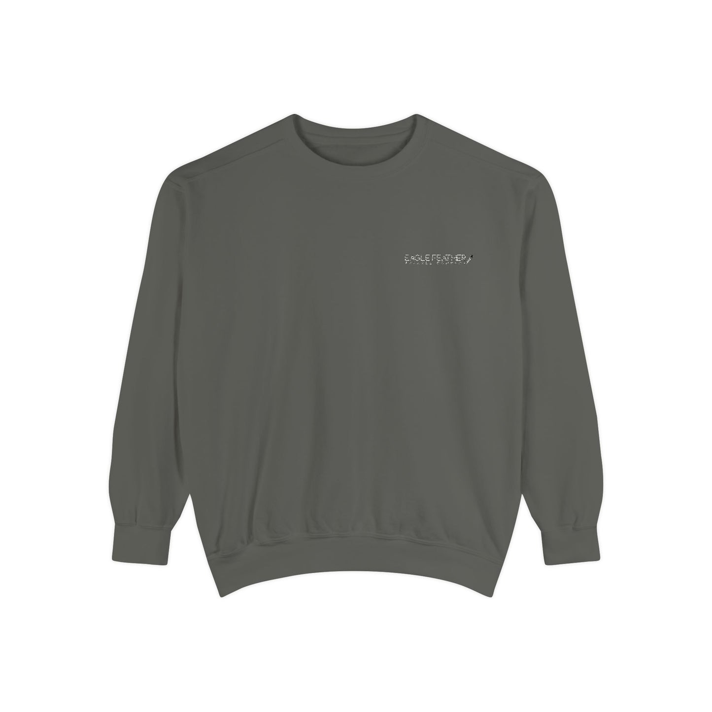 Eagle Feather Embroidered Sweatshirt