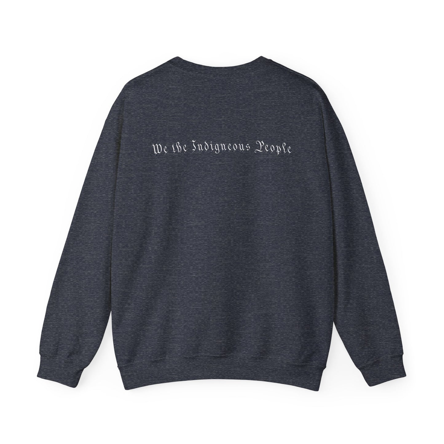 Eagle Feather Unisex Crewneck Sweatshirt - We the Indigenous People