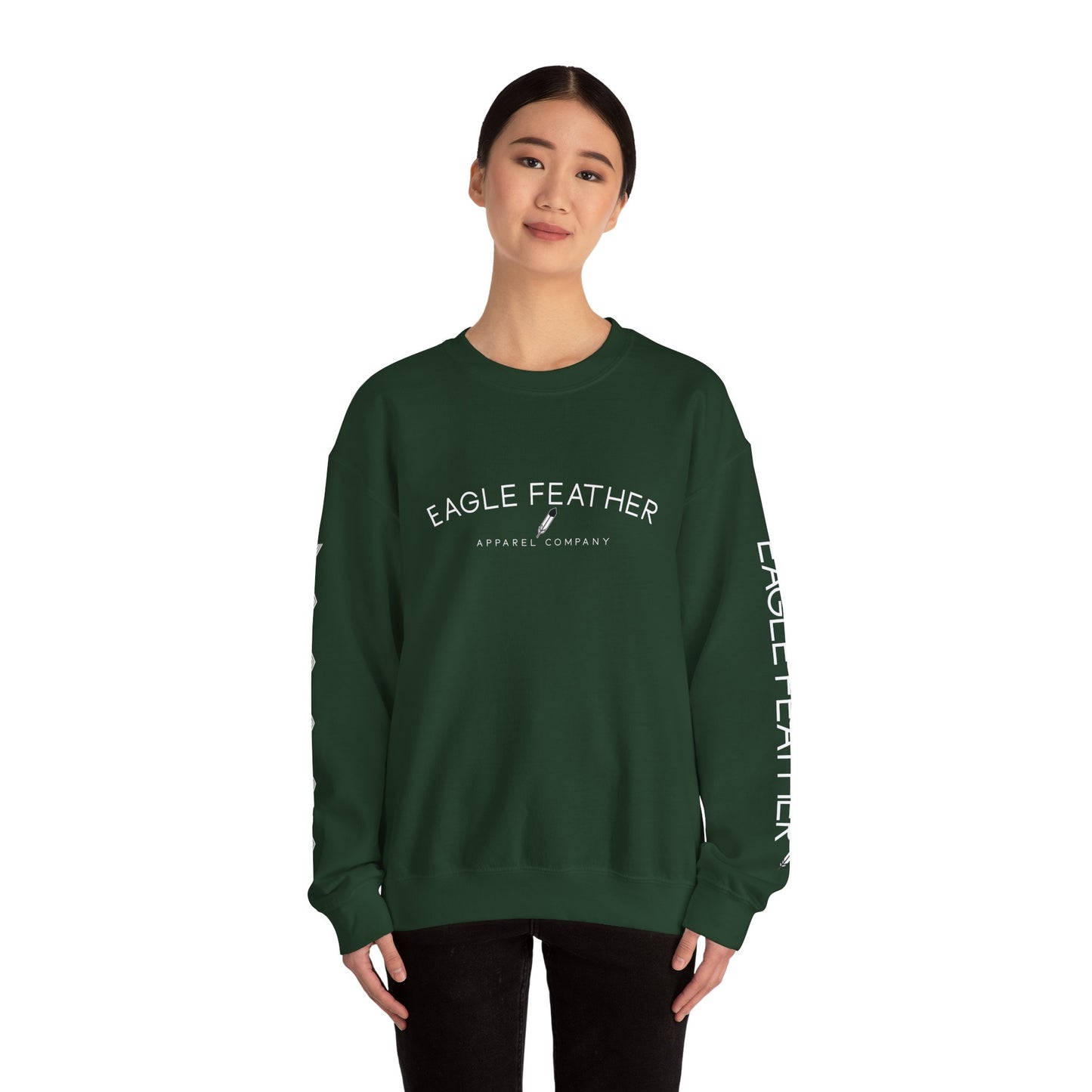 EagleFeather Sleeve Crewneck Sweatshirt