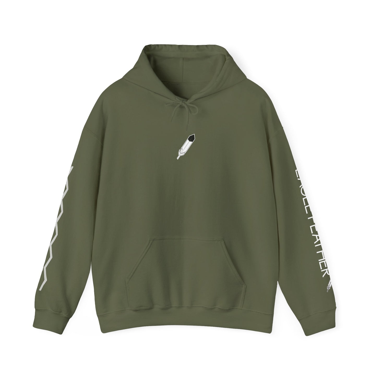 Eagle Feather Logo Hoodie