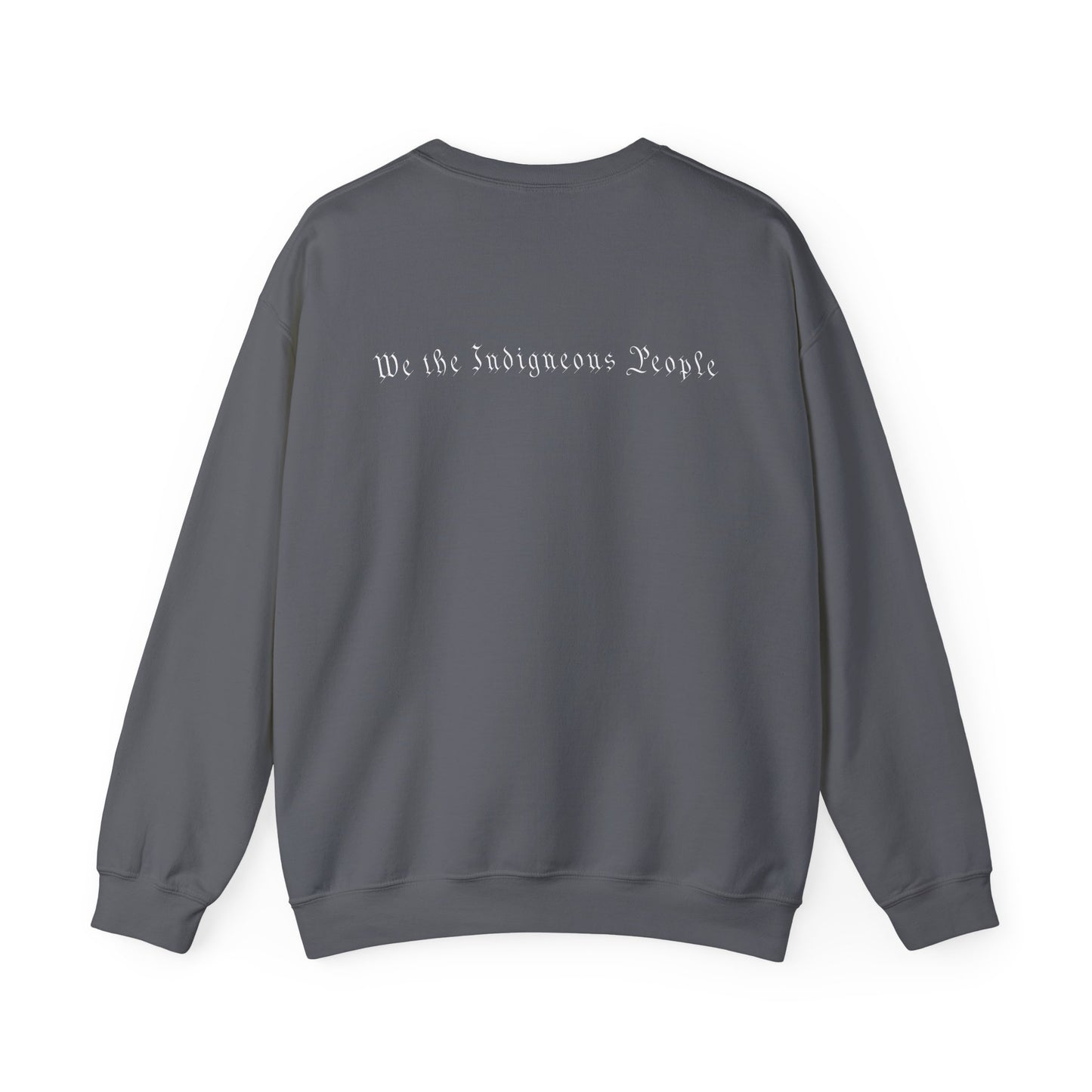 Eagle Feather Unisex Crewneck Sweatshirt - We the Indigenous People