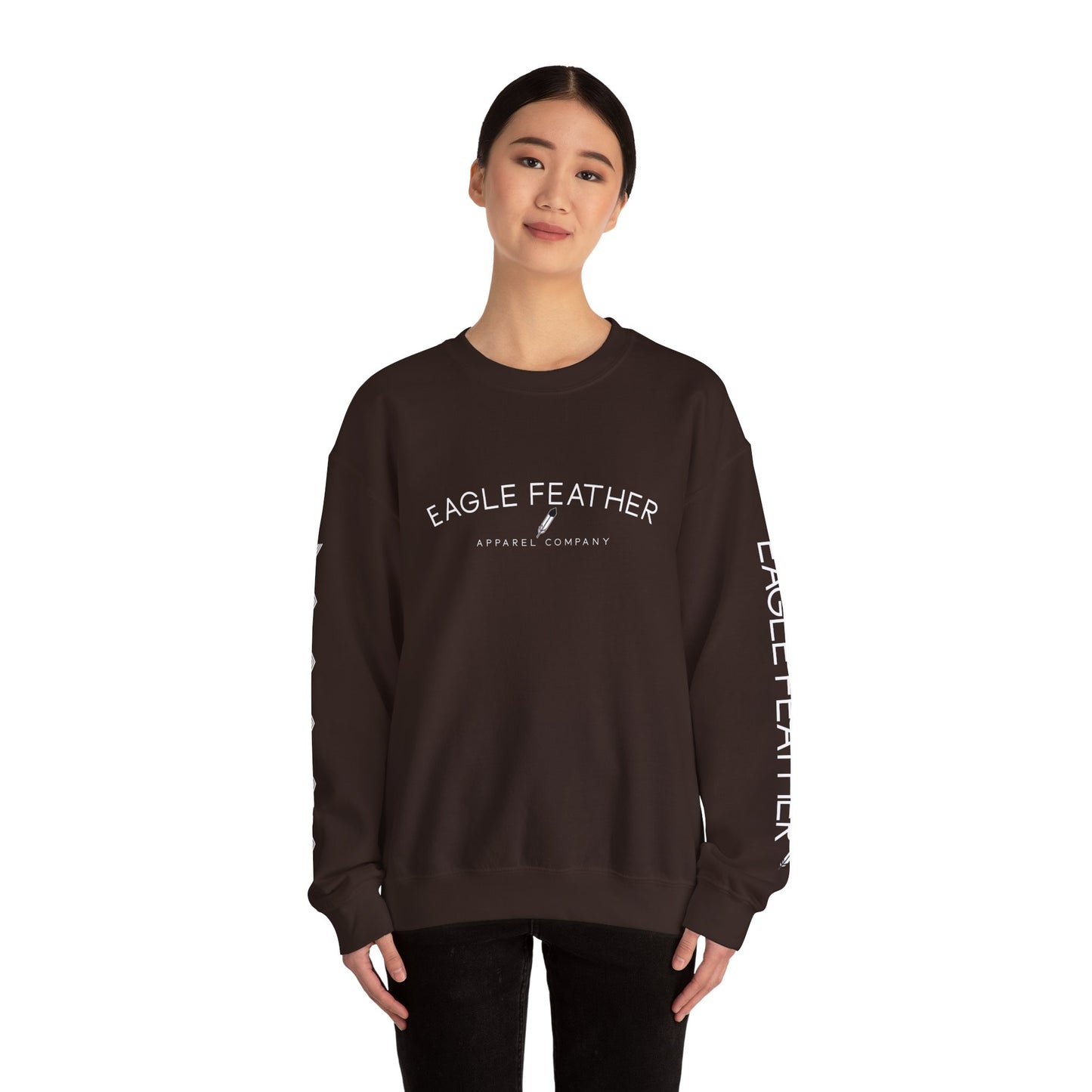 EagleFeather Sleeve Crewneck Sweatshirt