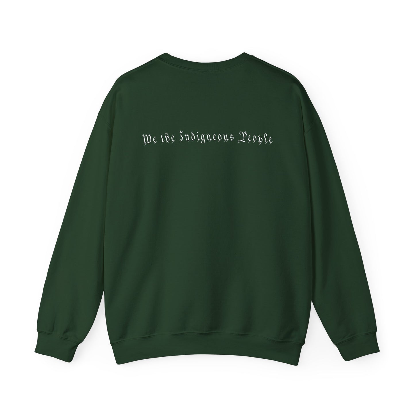 Eagle Feather Unisex Crewneck Sweatshirt - We the Indigenous People