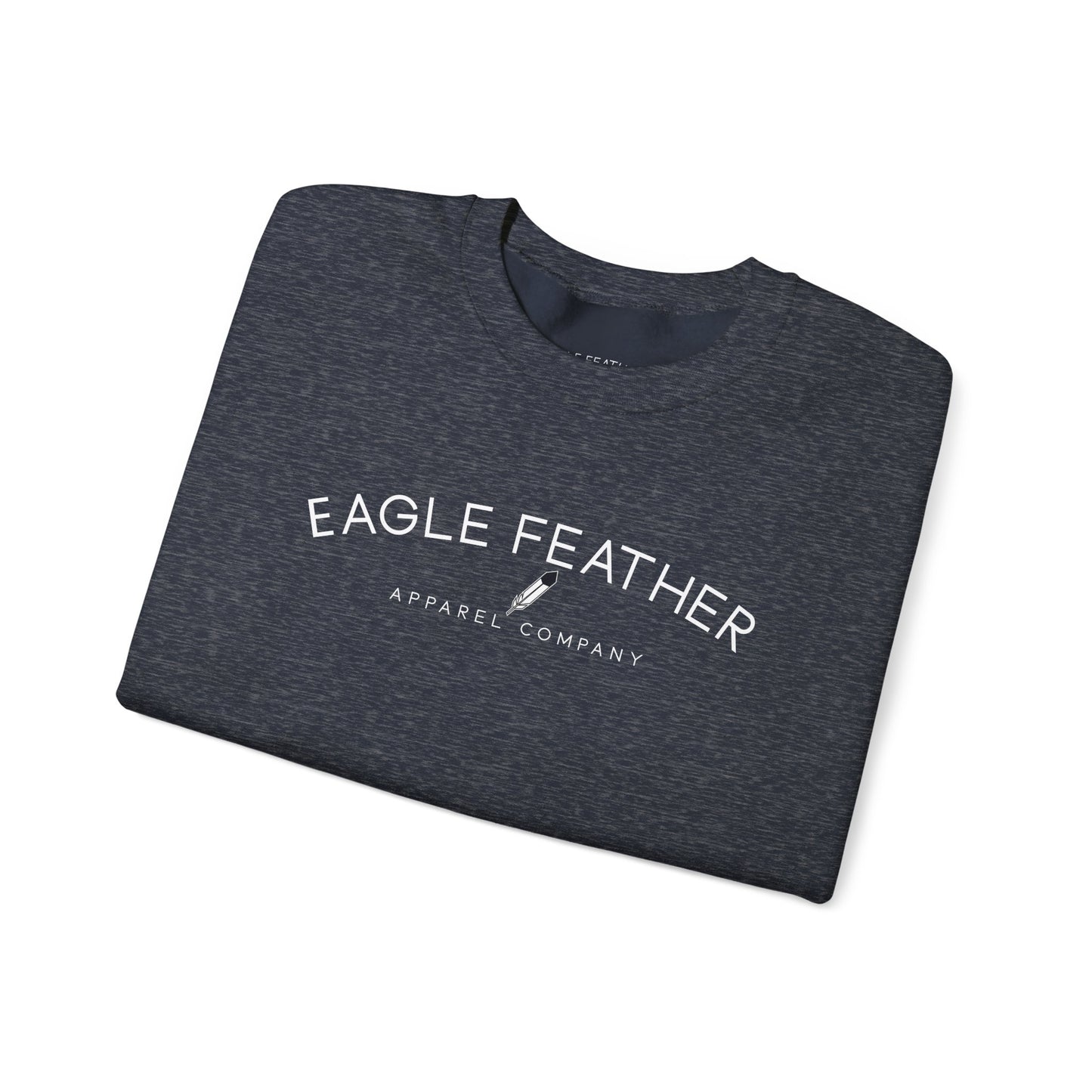 Eagle Feather Unisex Crewneck Sweatshirt - We the Indigenous People