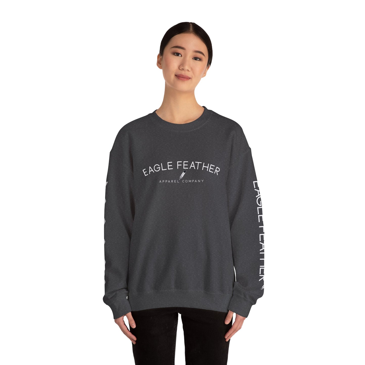 EagleFeather Sleeve Crewneck Sweatshirt