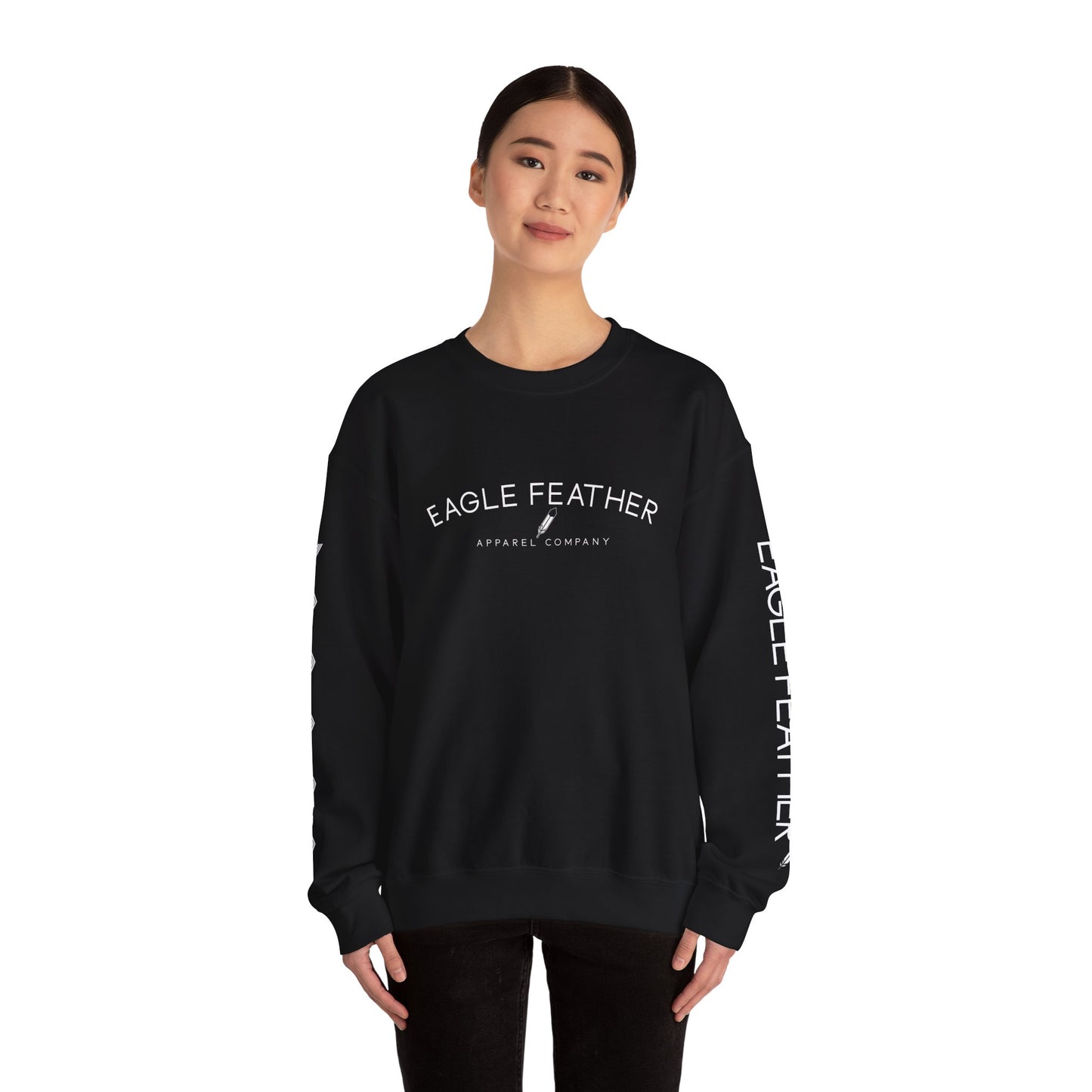 EagleFeather Sleeve Crewneck Sweatshirt