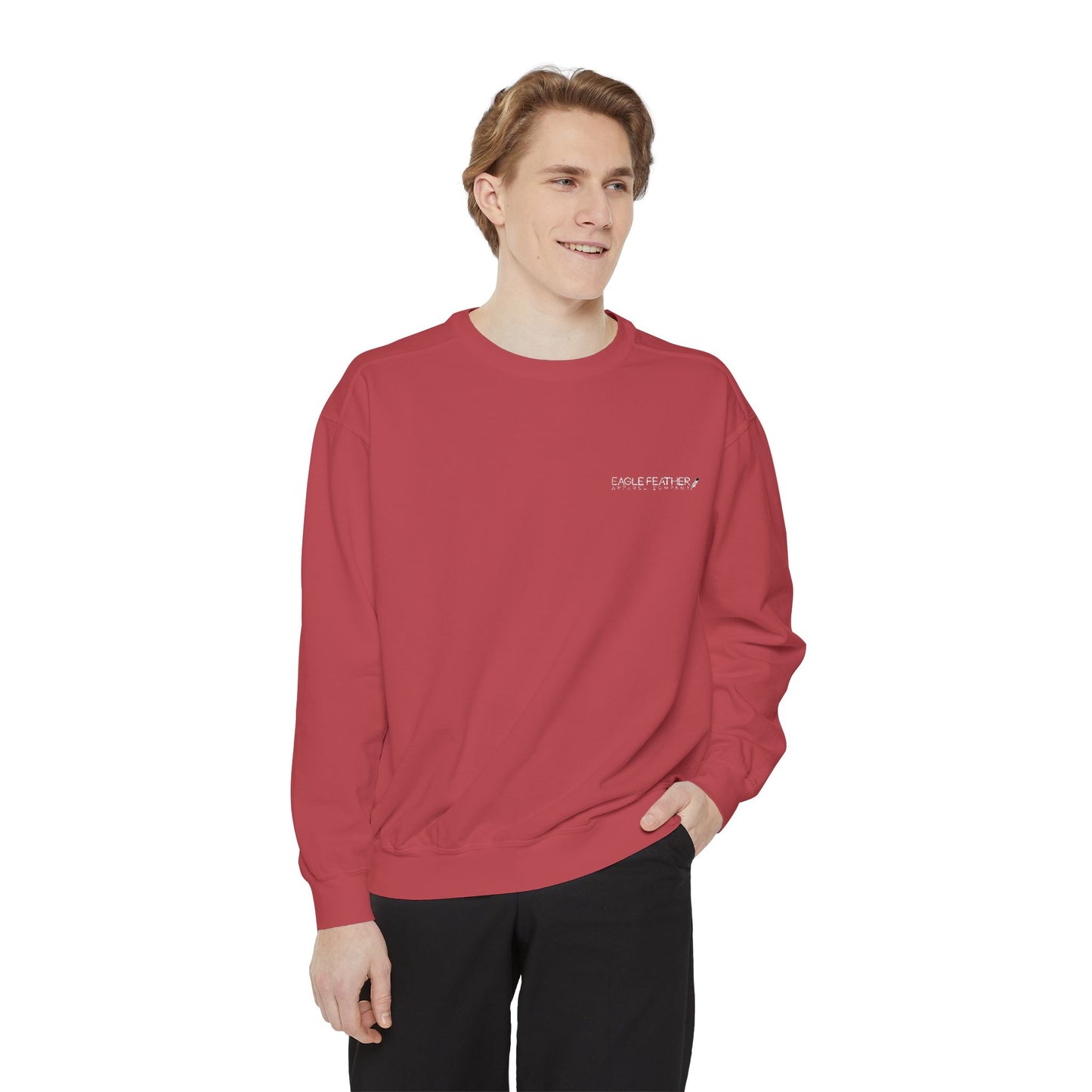 Eagle Feather Embroidered Sweatshirt