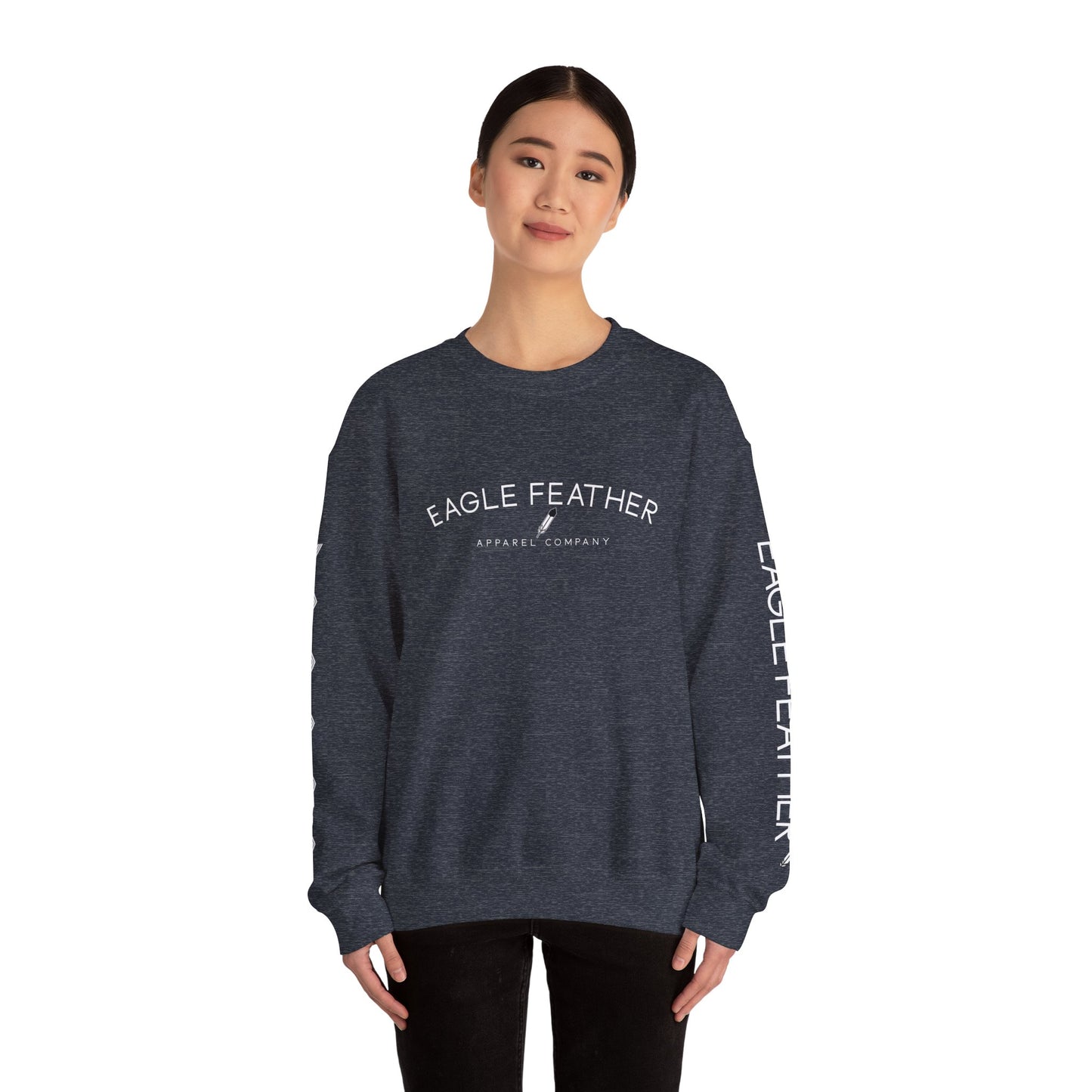 EagleFeather Sleeve Crewneck Sweatshirt