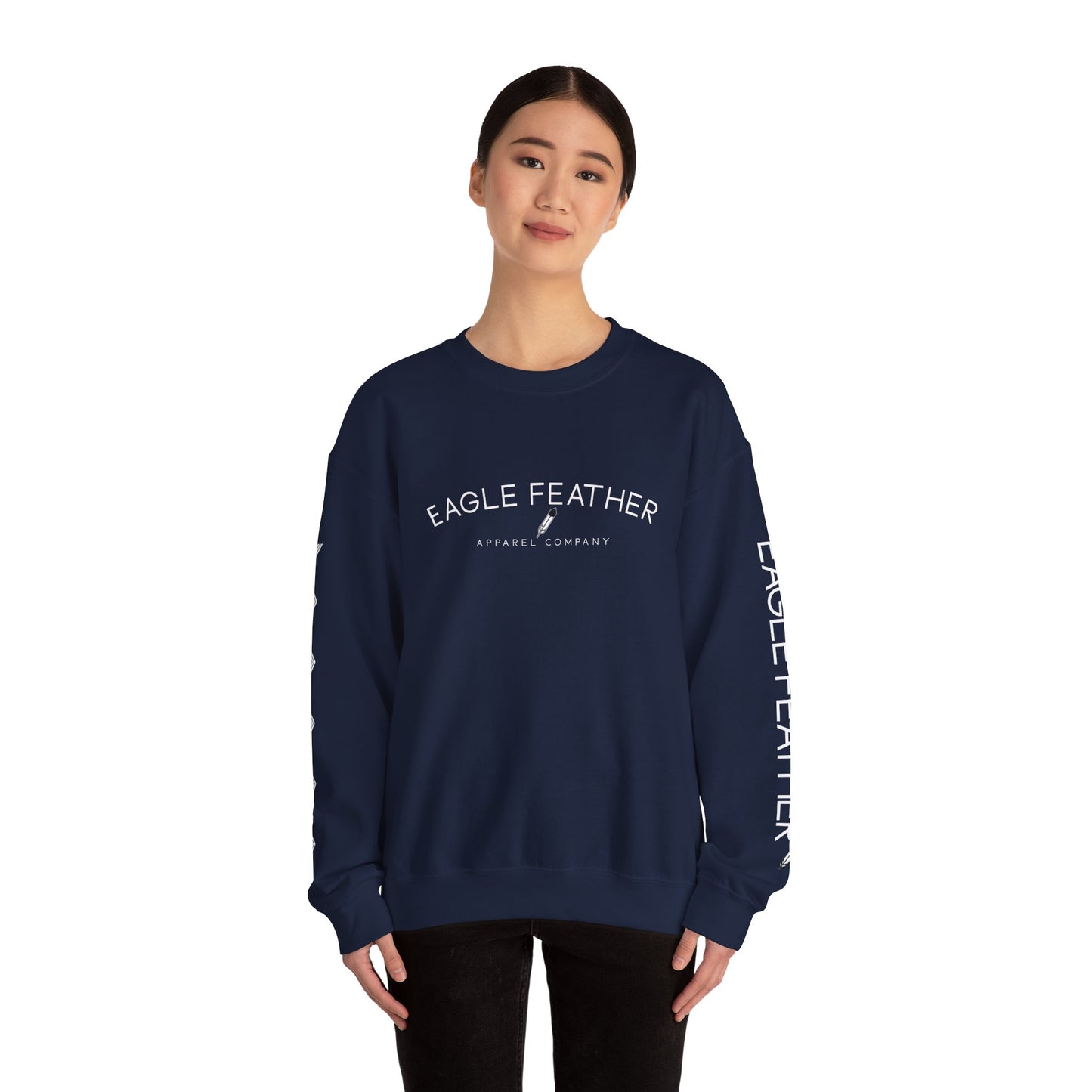 EagleFeather Sleeve Crewneck Sweatshirt