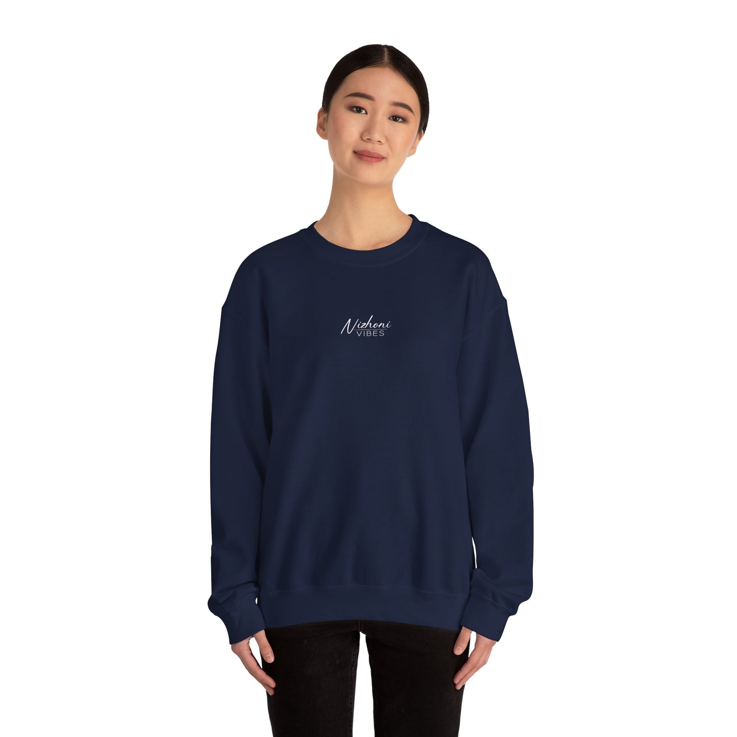 Nizhoni Vibes Crew Neck Sweatshirt