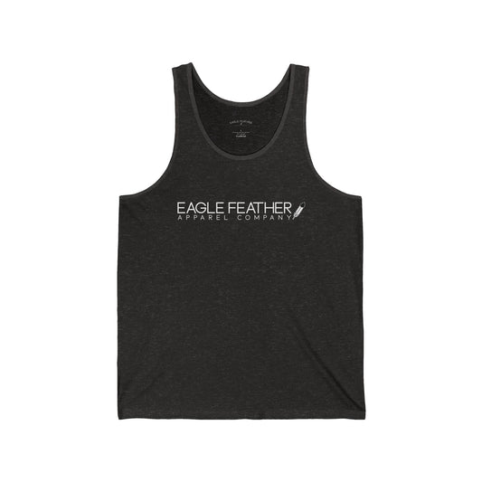 Eagle Feather Unisex Jersey Tank - Trendy Casual Tee for Summer Adventures
